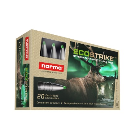 NORMA ECOSTRIKE CAL 30-06 150 GR 9.7 G