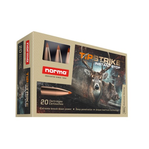 NORMA TIPSTRIKE CAL. 7 MM-08 REM 160GR 10.4G