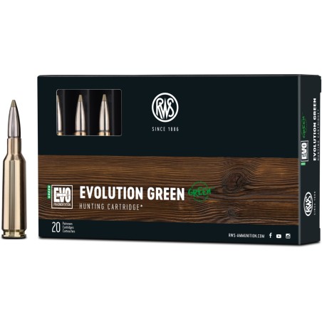 RWS EVO GREEN CAL .270 WIN 96GR 6.2 G