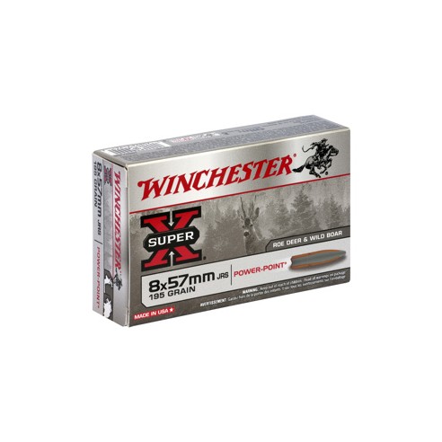WINCHESTER CART. POWER POINT CAL. 8X57 JRS 195GR