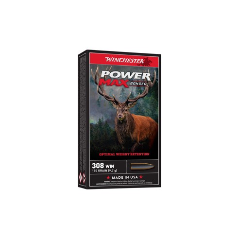 WINCHESTER CART. POWER MAX BONDED CAL .308 WIN...
