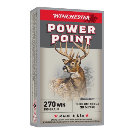 WINCHESTER CART. EXTREME POINT CAL. .270 WIN 130GR 2