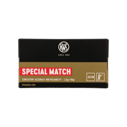 RWS 22 LR SPECIAL MATCH 2.6 G 40GR