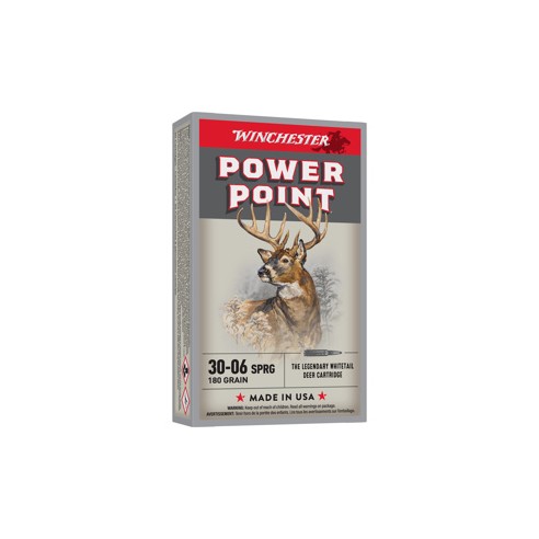 WINCHESTER POWER POINT CAL. 30-06 180GR 11.6G