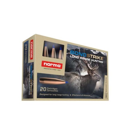 NORMA CARTOUCHE 6.5 CREEDMOOR 9.27 G 143 GR BONDSTRIKE EXT BOITE DE 20