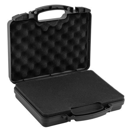 NUPROL MALETTE POUR ARME DE POING MOUSSE PREDECOUPEE NOIRE