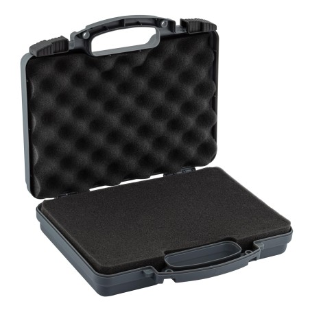 NUPROL MALETTE POUR ARME DE POING MOUSSE PREDECOUPEE GRISE