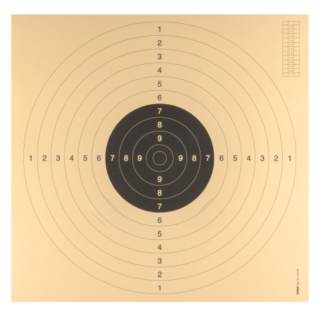 cartons-cibles C50 55 x 53 cm avec encoches