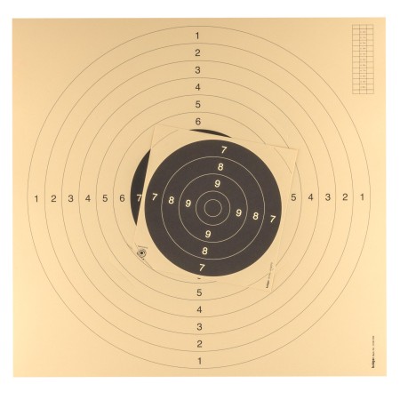 cartons-cibles C50 55 x 53 cm avec encoches 2