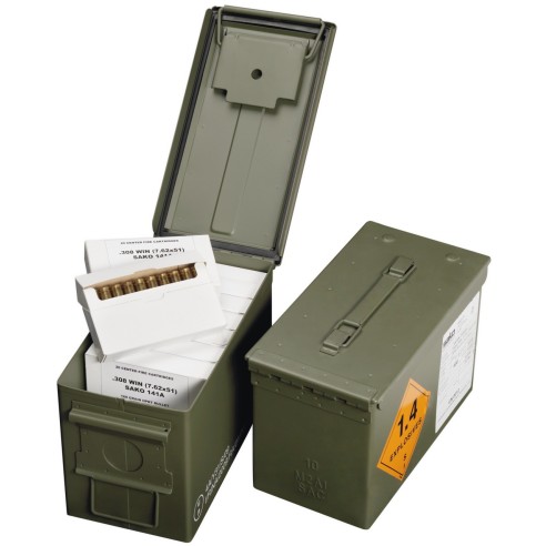SAKO CART MILITAIRE .308WIN (7.62X51)  TARG HPBT 1