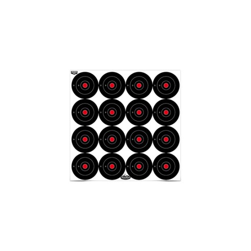 DIRTY BIRD LOT DE 12 CIBLES BULL'EYE 7.62 CM