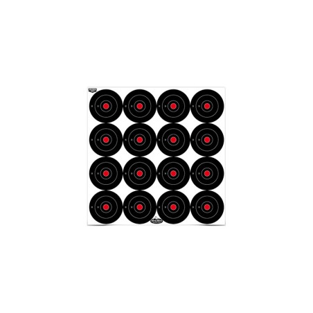 DIRTY BIRD LOT DE 12 CIBLES BULL'EYE 7.62 CM