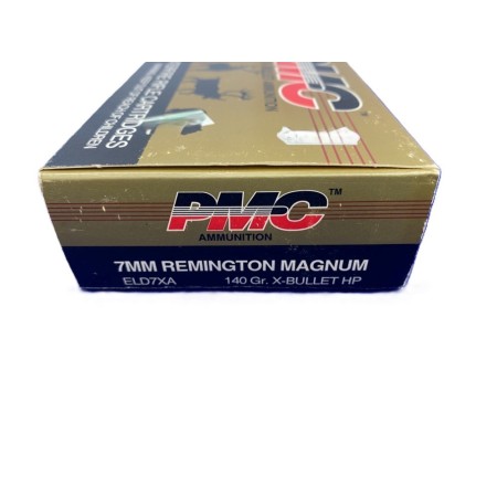 PMC AMMUNITION 7MM REM MAG 145 GR XLC-BULLET HP
