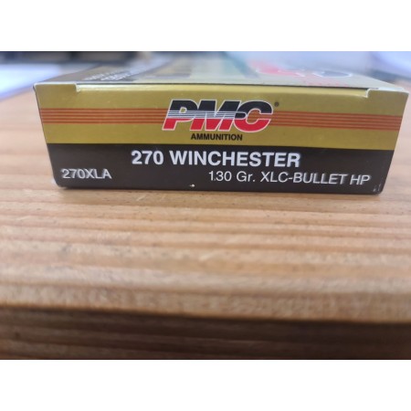 PMC AMMUNITION 270 WIN 130 GR XLC-BULLET HP 2