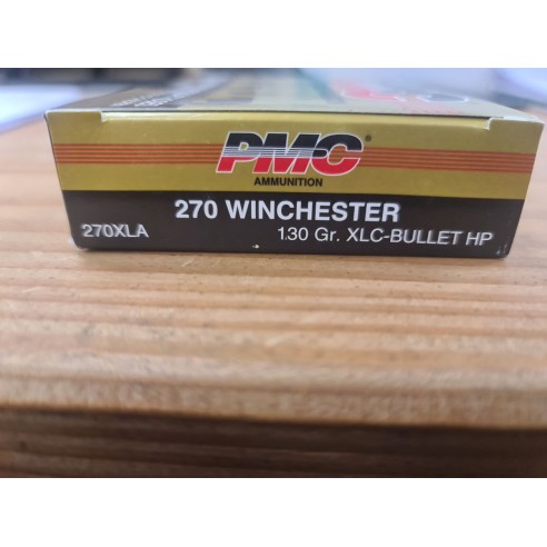 PMC AMMUNITION 270 WIN 130 GR XLC-BULLET HP