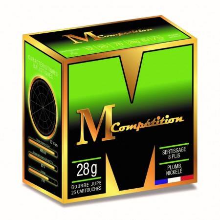 CARTOUCHES M COMPETITION 28 BJ 7 1/4 8 ½ 12/70 28 gr