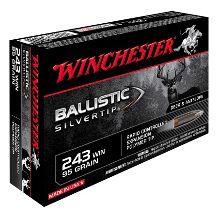 WINCHESTER243 WIN 95GR CSBST
