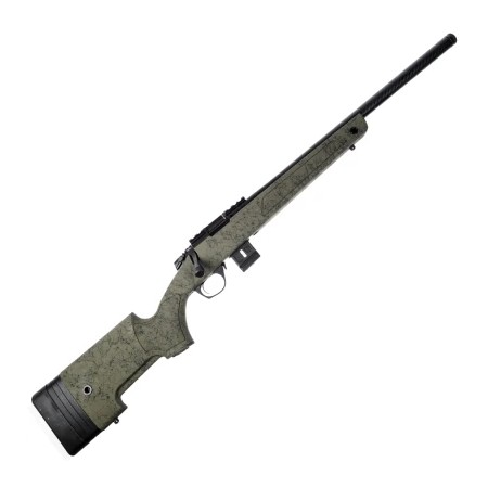 BERGARA BMRX RIMFIRE CARBON GREEN/BLACK FLECK 22 LR