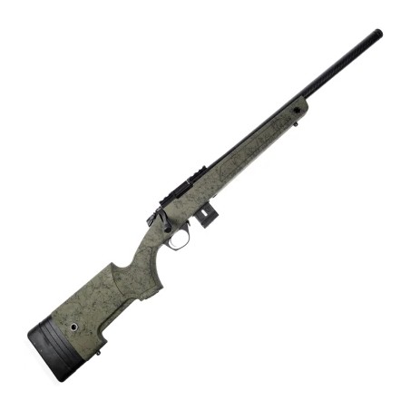 BERGARA BMRX RIMFIRE CARBON GREEN/BLACK FLECK 22 LR