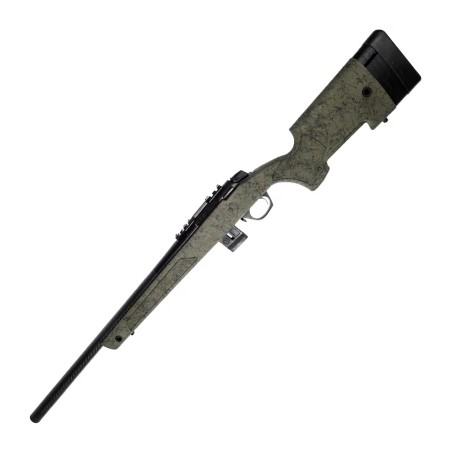 BERGARA BMRX RIMFIRE CARBON GREEN/BLACK FLECK 22 LR
