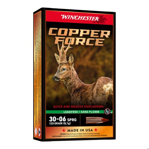 WINCHESTER COPPER FORCE 30-06 125 GR