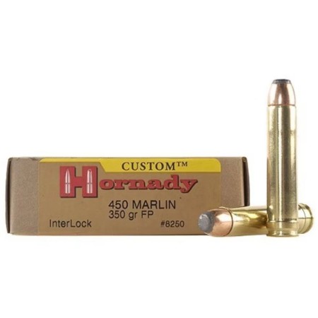 HORNADY  Bte 20 cart 450 MARLIN  350 grs FP