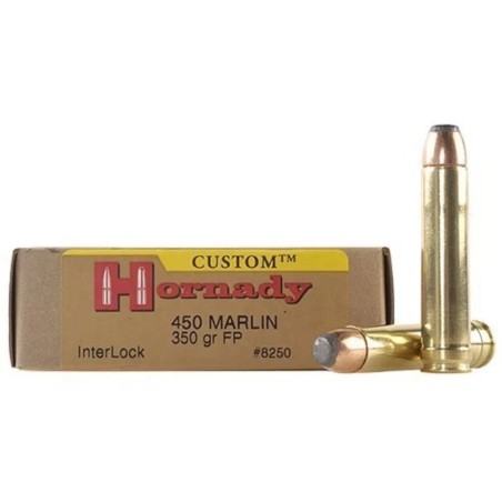 HORNADY  Bte 20 cart 450 MARLIN  350 grs FP