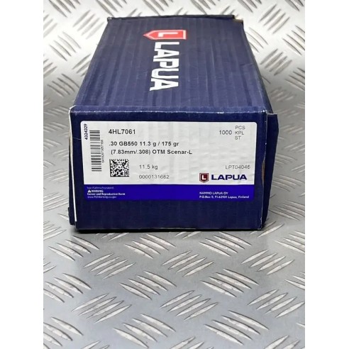 OGIVES LAPUA SCENAR L 175 GR PAR 1000