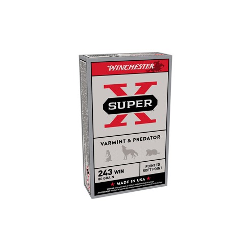 WINCHESTER SOFT POINT CAL.243 WIN