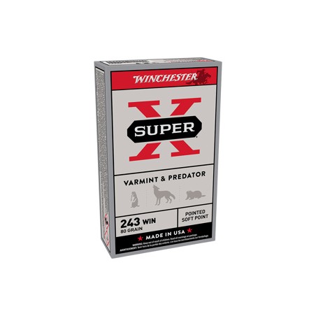 WINCHESTER SOFT POINT CAL.243 WIN