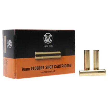RWS CART. DOUBLE CHARGE CAL. 9 MM FLOBERT / 36 MM