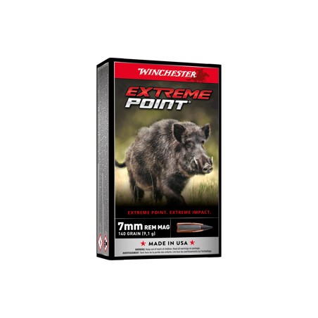 WINCHESTER EXTREME POINT CAL. 7 MM REM MAG 140 GR