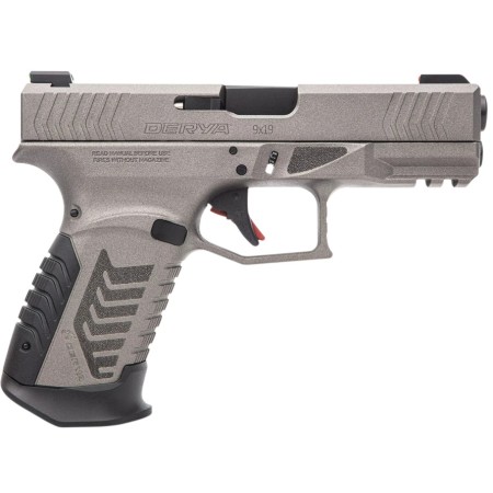 DERYA PISTOLET 9X19 GRIS AVEC OPTIC READY 2 CHARGEURS...
