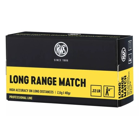 RWS 22 LR LONG RANGE MATCH BOITE DE 50