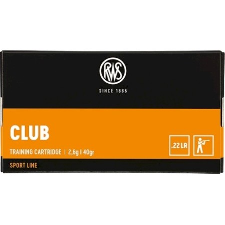 RWS  CART. CLUB CAL. .22 LR