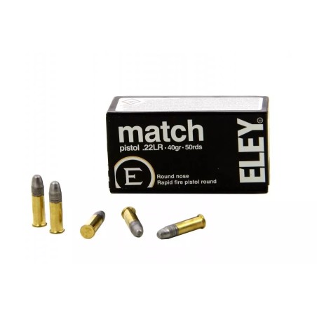 ELEY MUNITION MATCH 22 LR