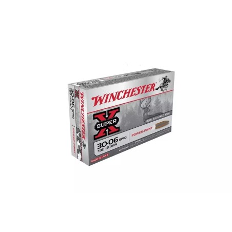 WINCHESTER CART. POWER POINT CAL. .30-06 180GR