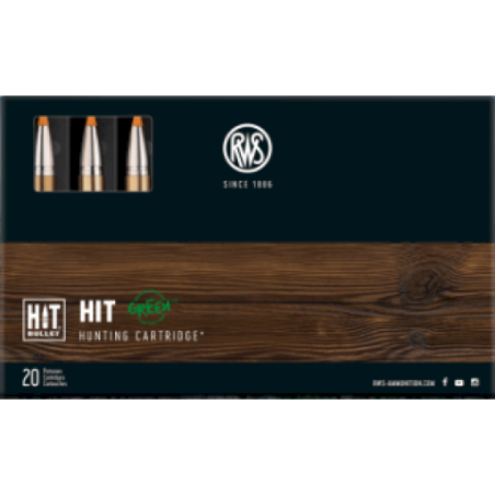 RWS CART. HIT CAL. .30-06 165GR 107 G