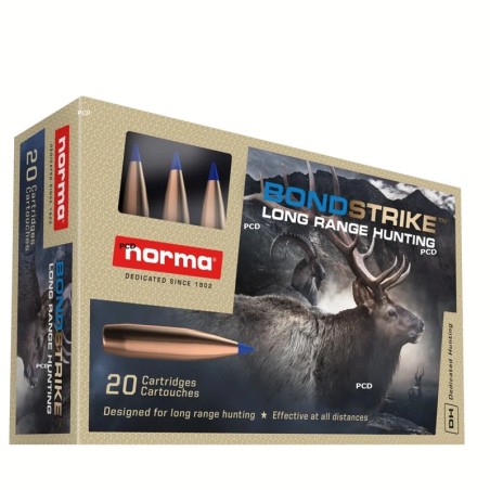NORMA CART. BONDSTRIKE CAL. 7 MM REM MAG 165GR