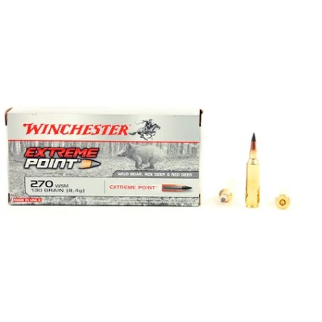 WINCHESTER CART 270WSM 130GR E-TIP BULLET