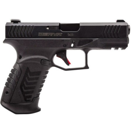 DERYA PISTOLET DY9 CAL  9X19 NOIR AVEC OPTIC READY CHARG...