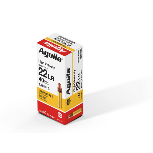 CARTOUCHE 22LR AGUILA HIGH VELOCITY 40GR