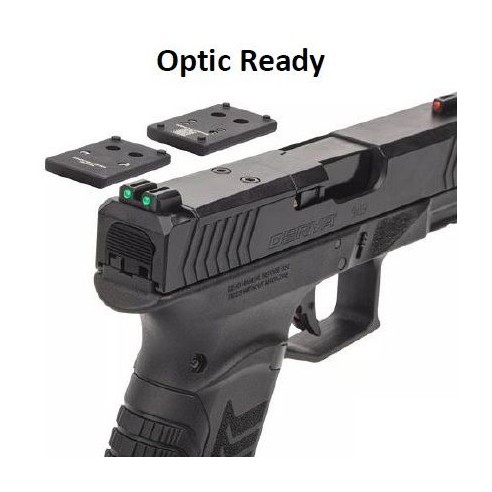 DERYA PISTOLET DY9 9X19 CAMOUFLAGE OPTIC READY