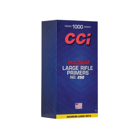 CCI AMORCES MAGNUM LARGE RIFFLE N 250 PAR 1000