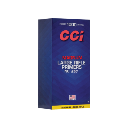 CCI AMORCES MAGNUM LARGE RIFFLE N 250 PAR 1000