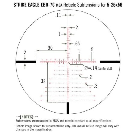 VORTEX STRIKE EAGLE 5-25X56