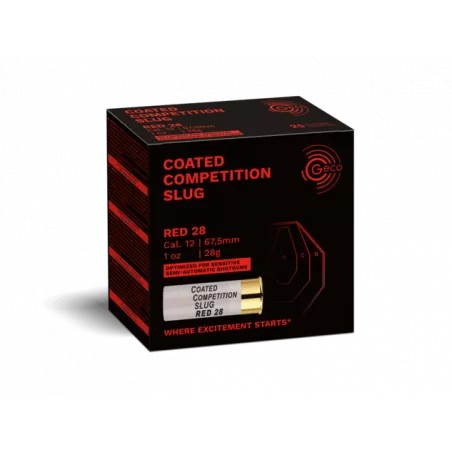 GECO COMPETITION SLUG CCS RED 28 CAL. 12/67,5 - 28 PAR 25