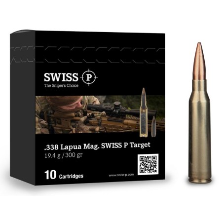 SWISS P 338 LM TARGET 300GR/19.4G