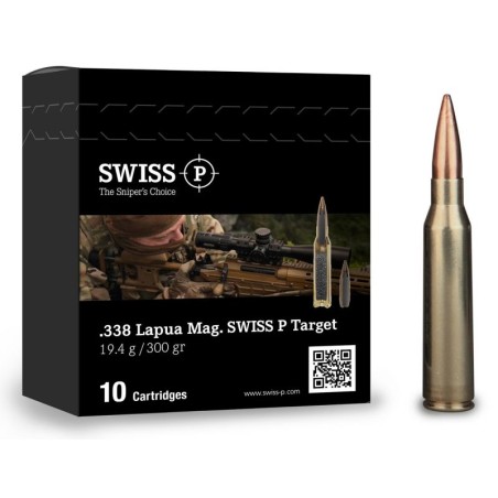 SWISS P 338 LM TARGET 300GR/19.4G