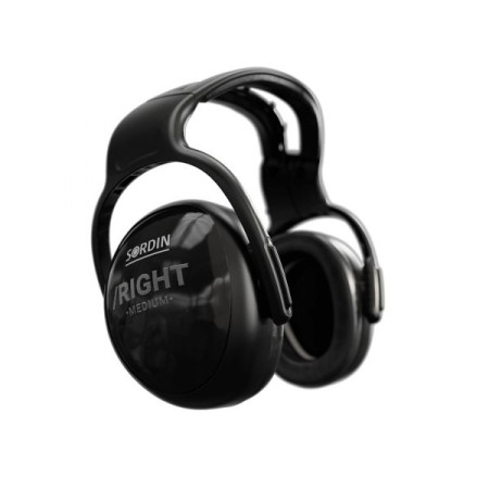 SORDIN CASQUE PASSIF LEFT/RIGHT NOIR MOYEN 2